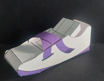 Paper toy zapato