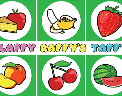 Taffy Store - Logo, Typeface, and Icon