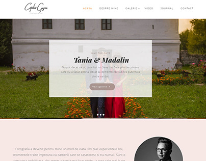 Catalin Gogan - Photography website