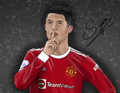 Ronaldo Portrait Art