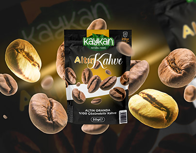 Gold Coffee Kaykan Package Design