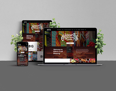 Obscurity Brewing Website Re-Design