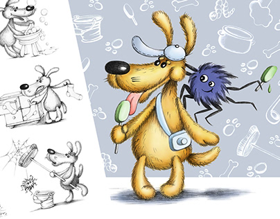 Character design for children book illustration