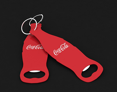 Coke Concept Keychain
