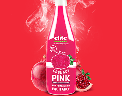 Pomegranate Juice Advertising Poster Design