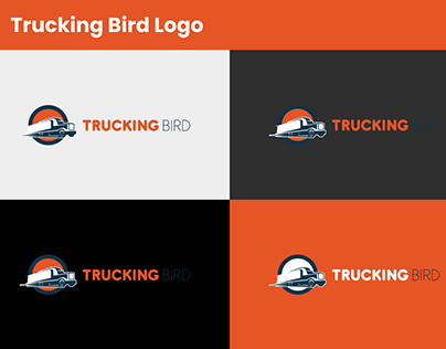 Truckin Bird Logistic Logo