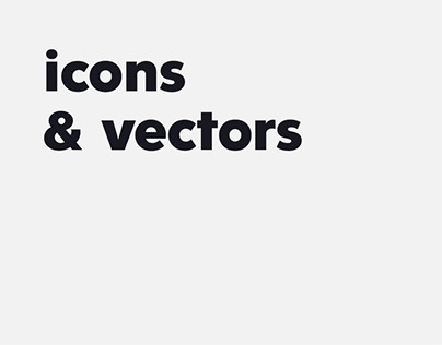 ICONS & VECTORS