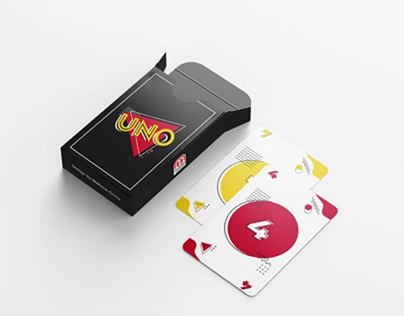 UNO Geometric - Redesign card game.