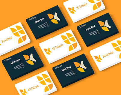 Krisbee Logo and Business Card Design