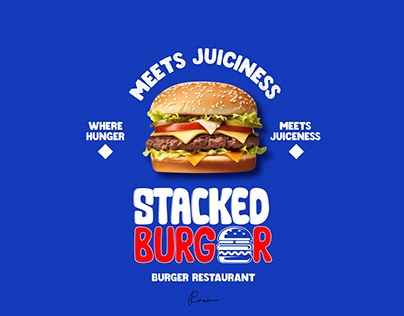 Stacked burger