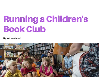 Get Your Kids Reading with a Book Club