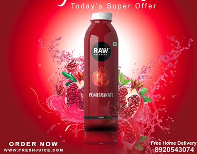 pomegranate fresh juice