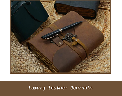 Luxury Leather Journals Make Writing More Enjoyable