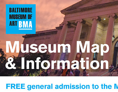 Baltimore Museum of Art | Museum Map Redesign