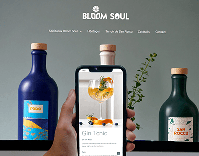 Site Web BloomSoul