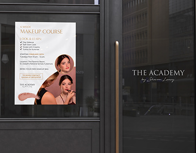 Project thumbnail - The Academy · Poster, Facebook Cover, Social Media & Ad