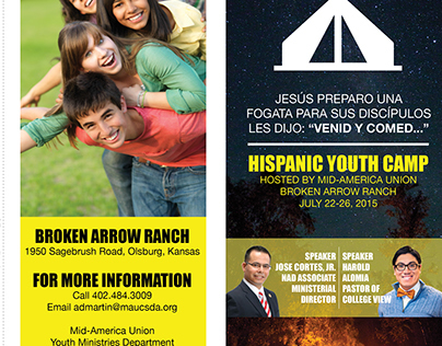 Hispanic Youth Camp 2015 Brochure