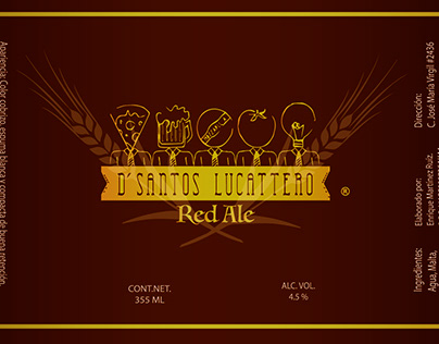Cerveza artesanal DSL Red Ale