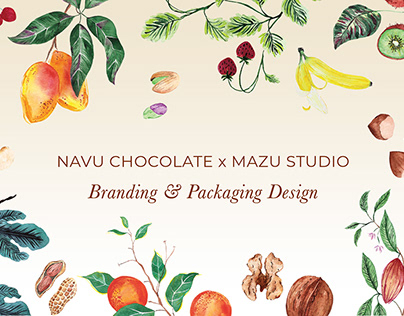 Navu Chocolate Brand Identity