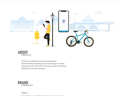 Rental bicycle application design