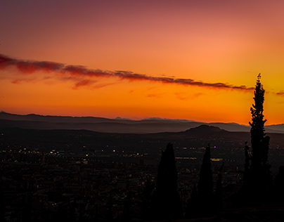 Sunset (Granada, Spain)