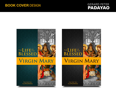 Proposal book design for " The Virgin Mary".