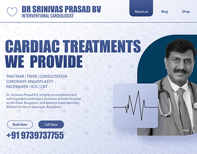 Project thumbnail - WEBSITE SLIDERS FOR CARDIOLOGIST