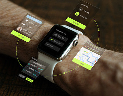 Book a TAXI iWatch App