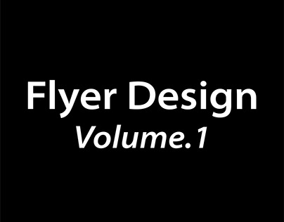 Flyer Design ( Vol. 1 )