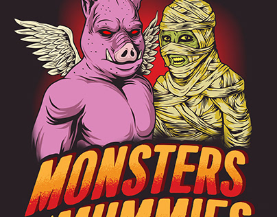 El Monstero / Here Come The Mummies Poster