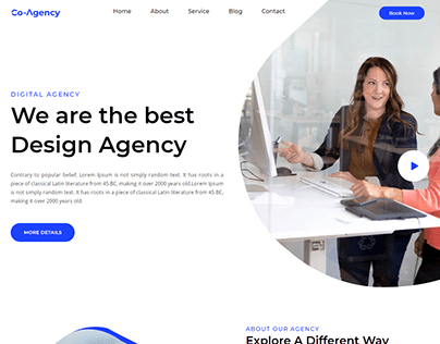 Co Agency Landing Page