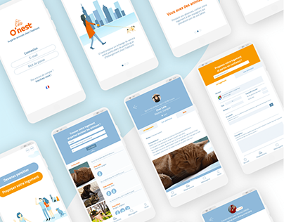 O'nest app & webdesign
