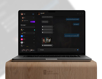 UI web design - Chat App