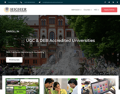 School / College website design