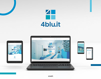 4blu bb = logo + web design + photo + virtual tour