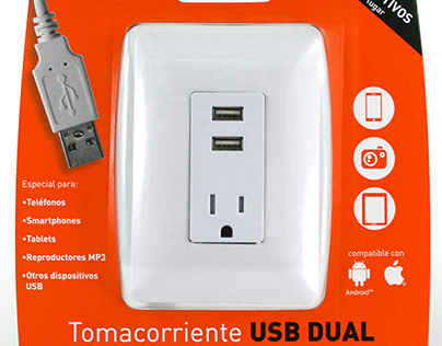 Packaging USB charger