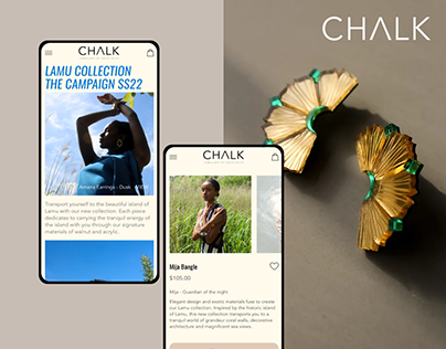 CHALK Jewellery | E-commerce redesign