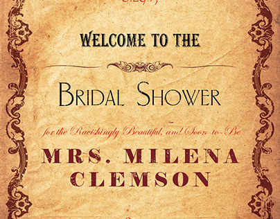 Bridal Shower Poster