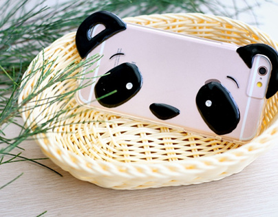 Buy Cute Cartoon 3D Chinese Panda Ears & Eyes Transpare