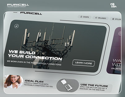 FURICELL — Telecom Website Concept
