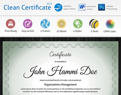Clean Certificate