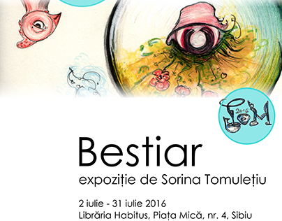 1st solo exhibition - Bestiary