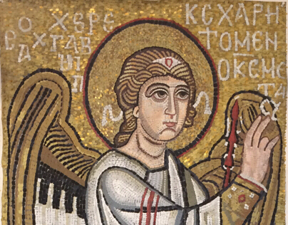 Mosaic imitation Saint Sofia Kyiv “Gabriel” 90Х2m