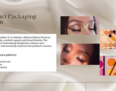 Eyeshadow Palette- Product Packaging Design