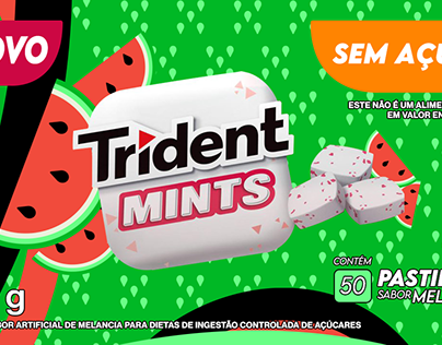 Re-design da embalagem do Trident Mints