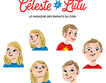 CELESTE et LULU magazine gratuit pour enfant