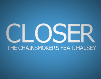 The Chainsmokers ft. Halsey - Closer (Lyrics)
