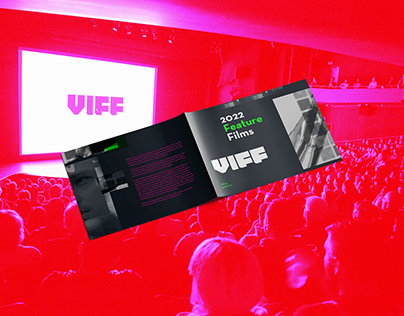 VIFF 2022 Film Festival Brochure Design