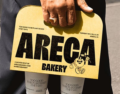 Areca Bakery Branding & Packaging Experience
