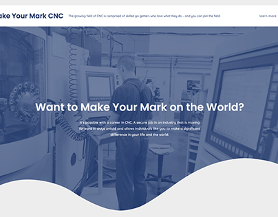 Make Your Mark CNC Website